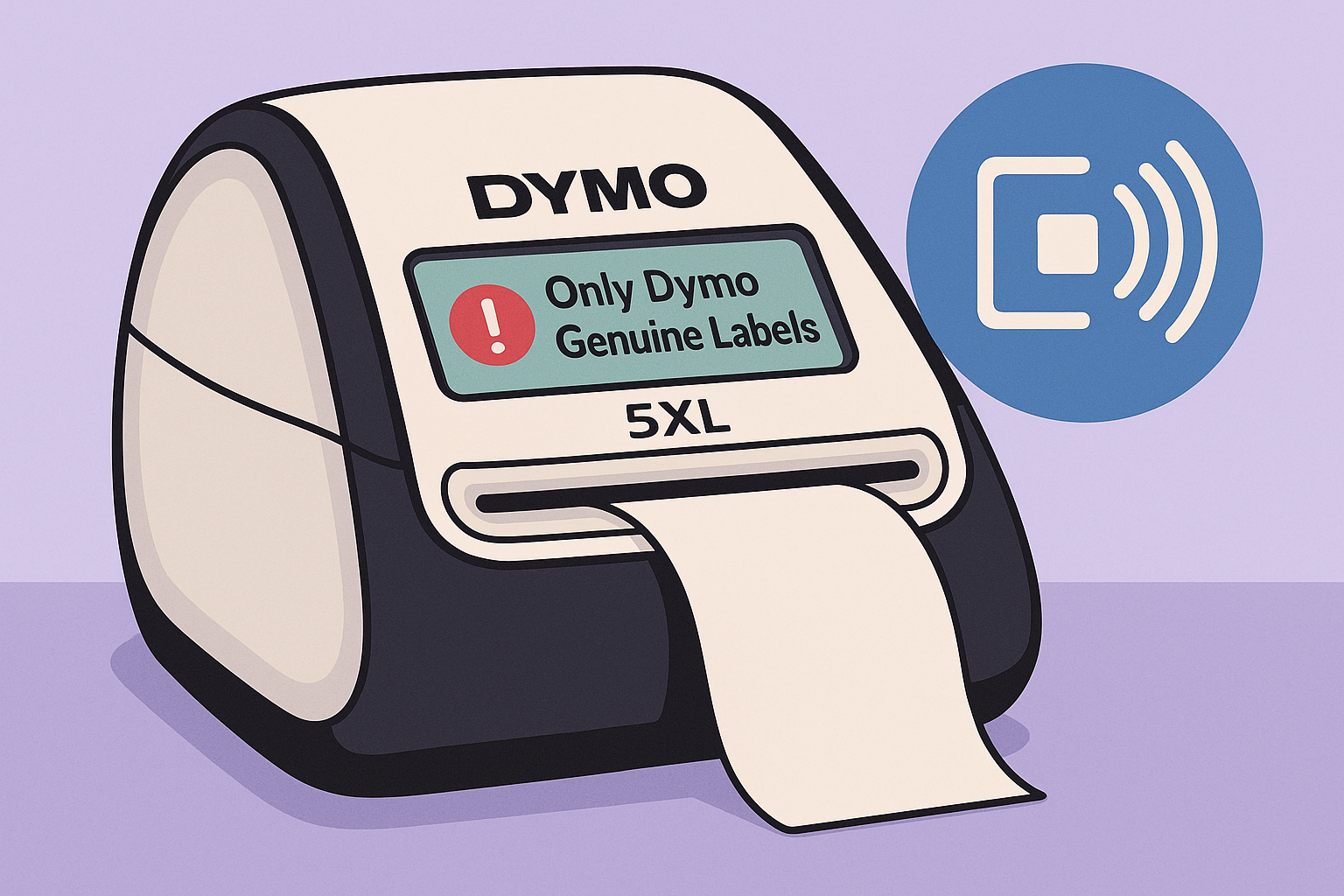 Errore Dymo 550 / 5XL 