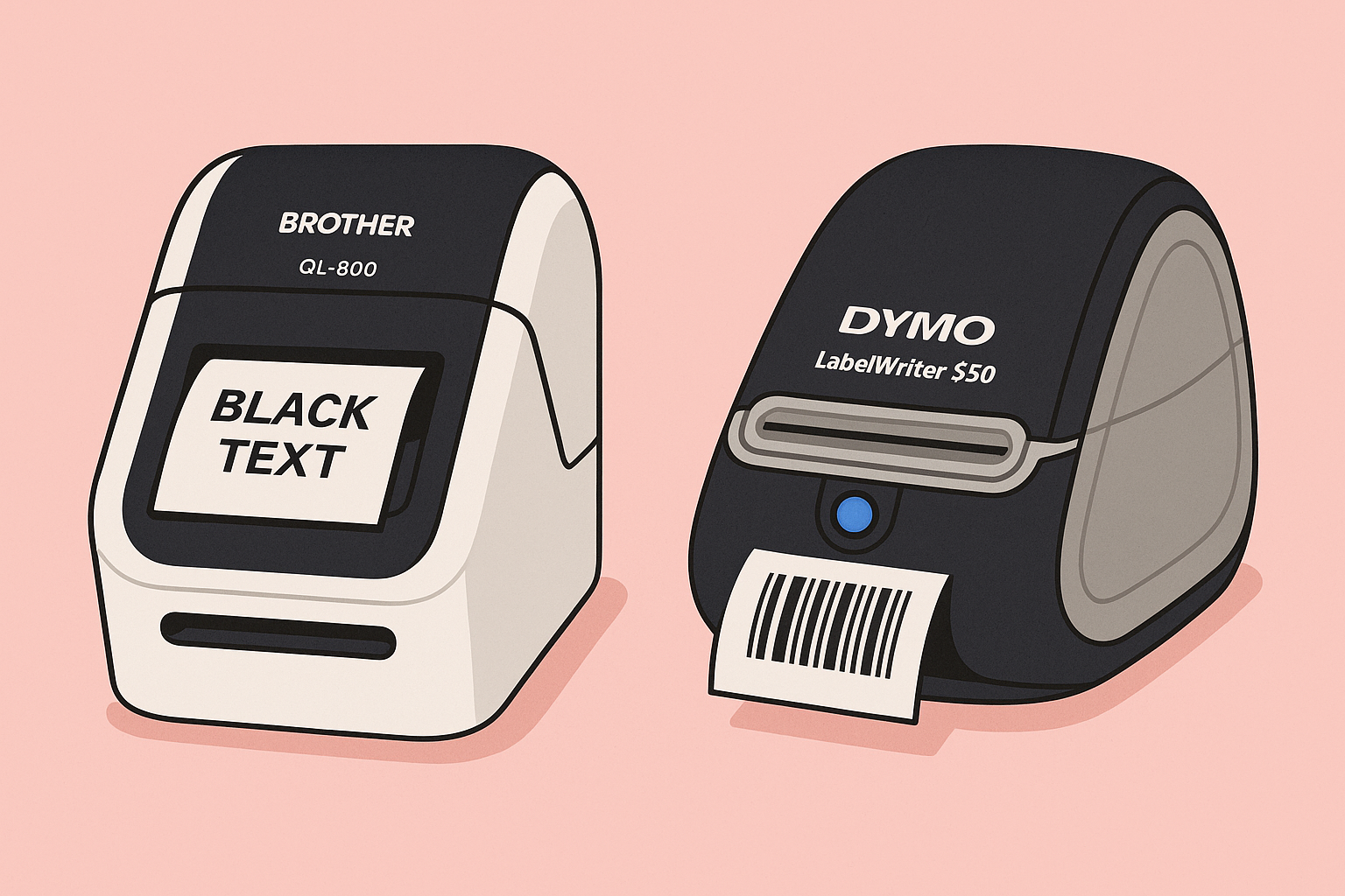 Brother QL-800 – alternativa intelligente al Dymo LabelWriter 550