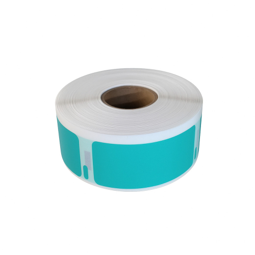 Etichette compatibili con Dymo 11352, verdi, 25 x 54 mm, 500 etichette