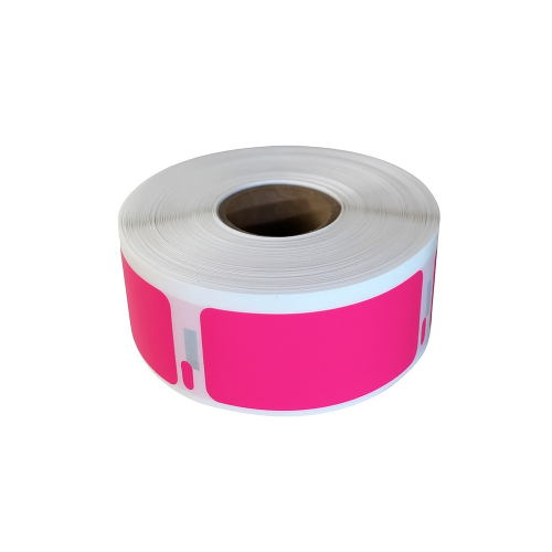 Etichette compatibili con Dymo 11352, rosa, 25 x 54 mm, 500 etichette