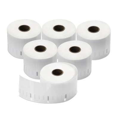 Etichette compatibili rimovibili Dymo 2093094, 57 x 32 mm, 6 confezioni da 1000 etichette