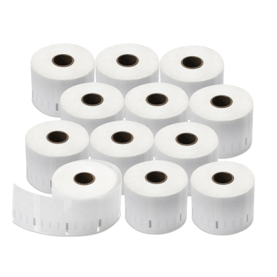 Etichette compatibili rimovibili Dymo 2093095, 57 x 32 mm, 12 confezioni da 1000 etichette