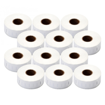 Etichette compatibili con Dymo 2177563, 25 x 54 mm, 12 confezioni da 500 etichette