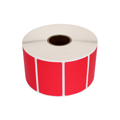 Etichette termiche 57 x 32 rosse