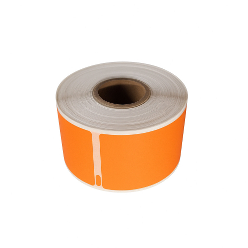 Etichette compatibili con Dymo 99010, arancioni, 28 x 89 mm, 260 etichette