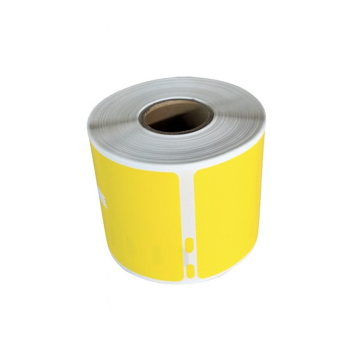 Seiko SLP-SRL compatible labels geel, 101 x 54mm, 220 etiketten
