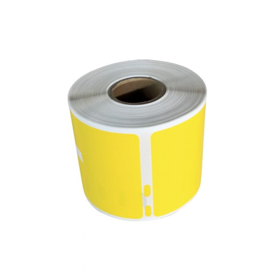 Seiko SLP-SRL compatible labels geel, 101 x 54mm, 220 etiketten