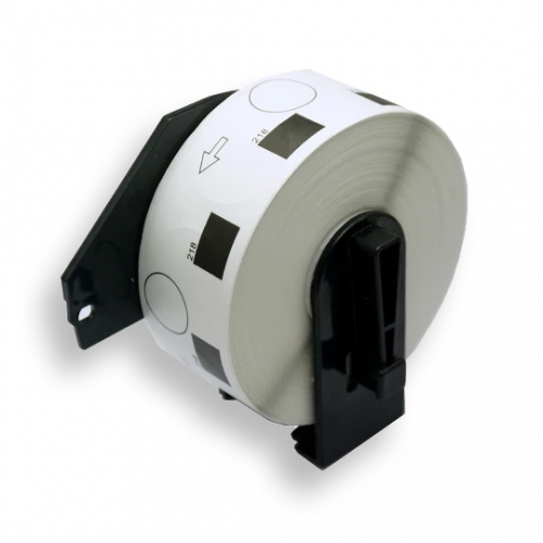 Etichette compatibili con Brother DK-11218, Ø 24 mm, 1000 etichette