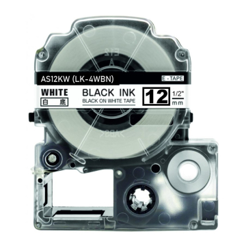 Nastro compatibile con Epson LK-4WBN