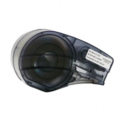 Nastro compatibile con Brady M21-750-427, nera su bianco, 19,1 mm