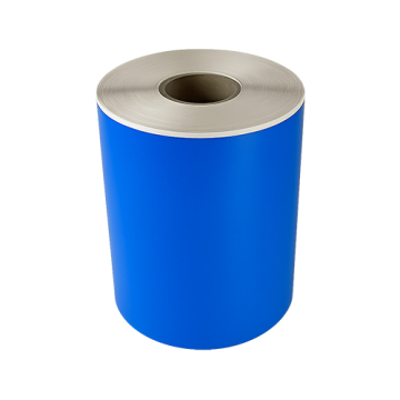 Etichette compatibili Zebra 102 x 152 blu