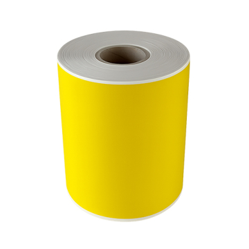 Etichette compatibili Zebra 102 x 152 gialle